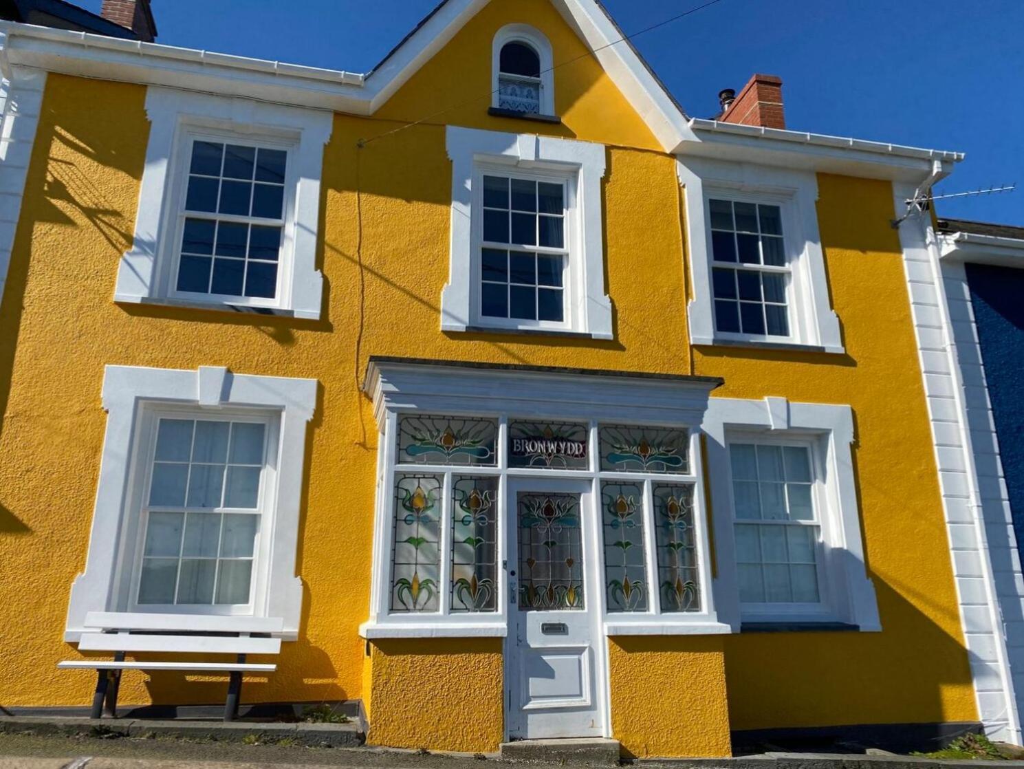Bronwydd, Large Holiday Home In Seaside Town Of New Quay Exteriör bild